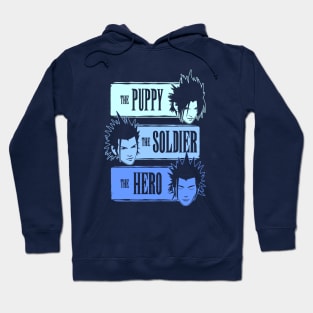 The Puppy, the Soldier and the Hero Hoodie